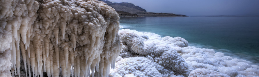Dead Sea Jordan Salt Formation